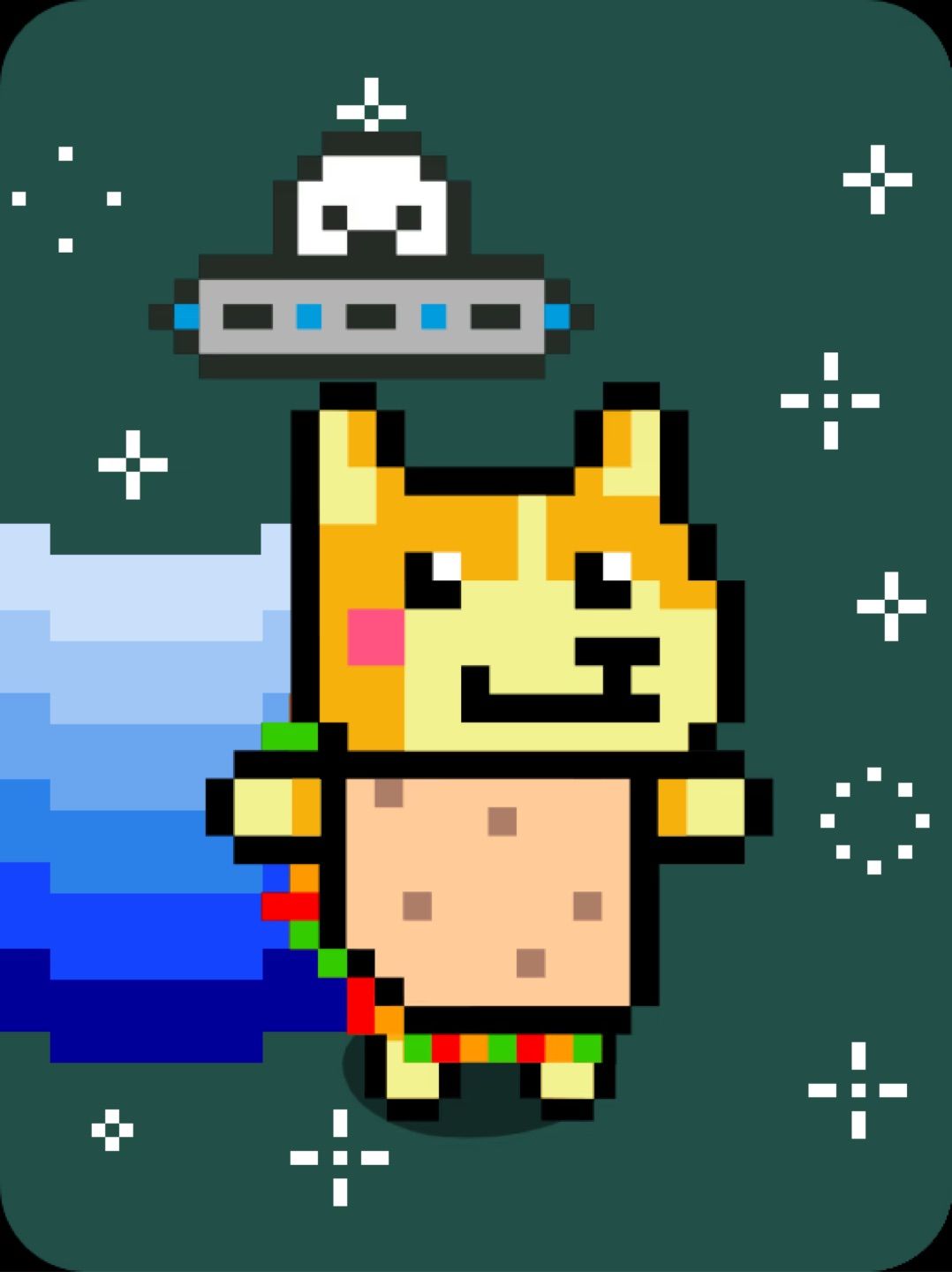 A fiesta dog has been released that can be used as a profile on nyancat's reddit community. https://opensea.io/collection/fiesta-dog-prguitarman-x-reddit-collectible-avatar