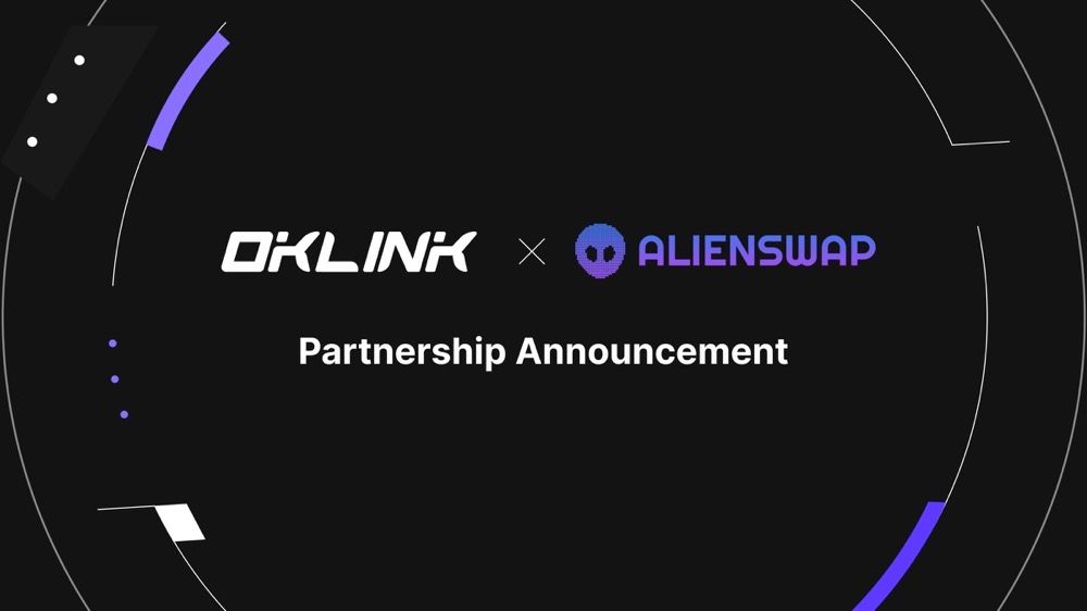 Oklink x Alienswap Partnership 💪💪🌸🌿