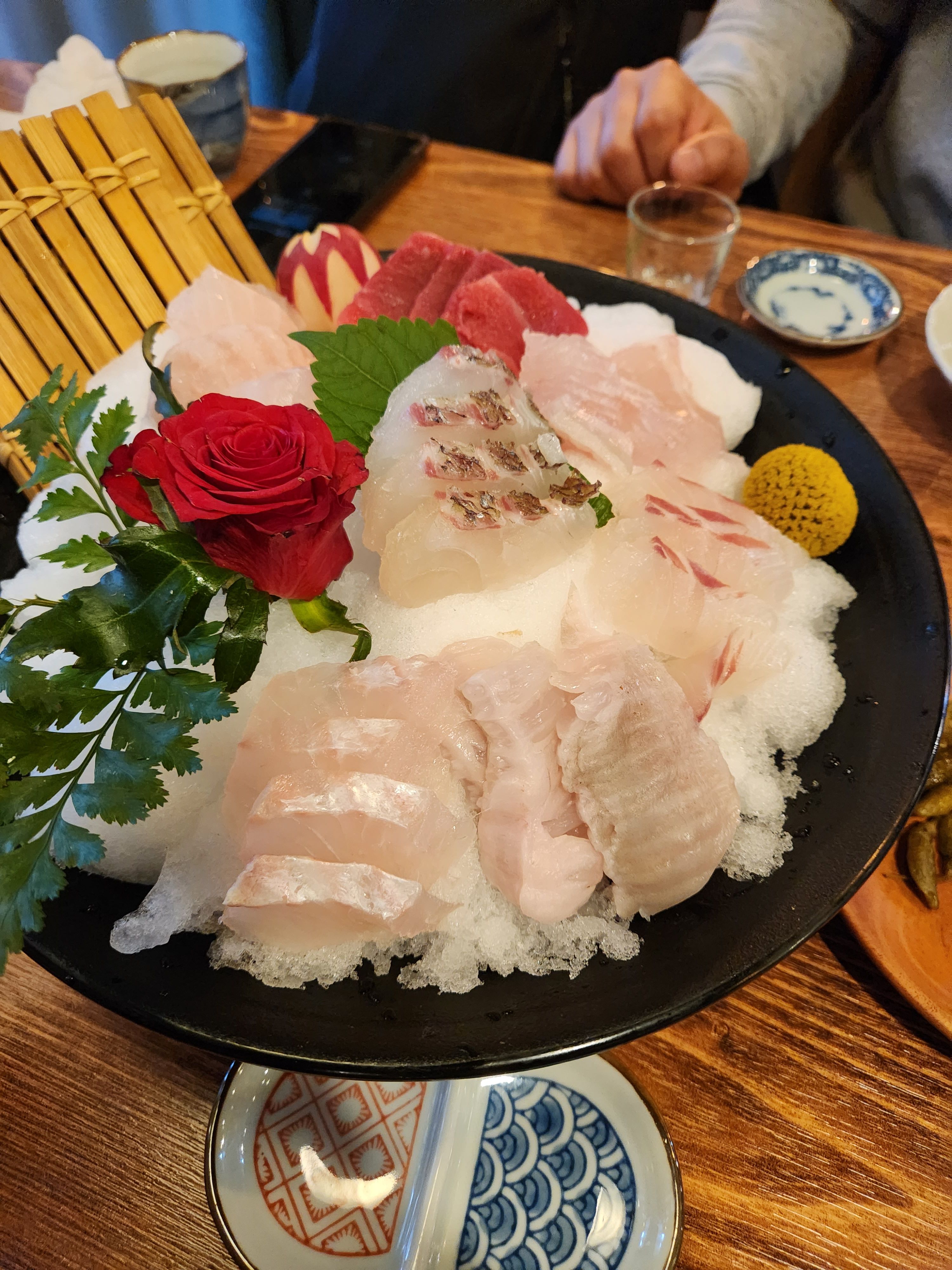 It's sashimi!! So,delicious food