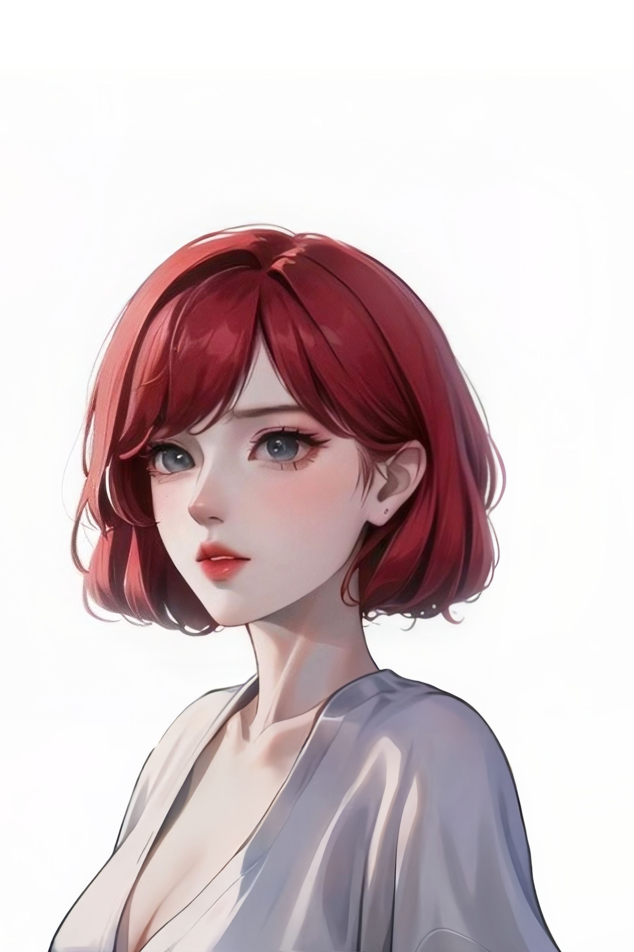 Red hair is really beautiful, but your skin has to be very white to look good ✨🌈AI PAINTING