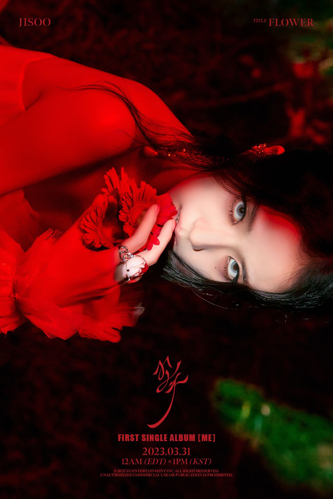 #JISOO CONCEPT POSTER #3

FIRST SINGLE ALBUM [ME]
2023.03.31 12AM (EDT) & 1PM (KST)

#지수 #BLACKPINK …