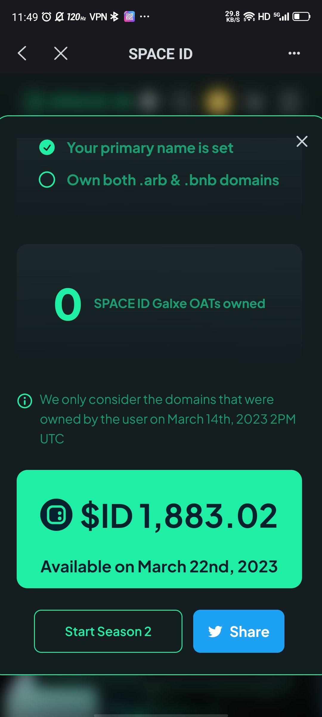 Fuck Space ID, I got 30+ domains.