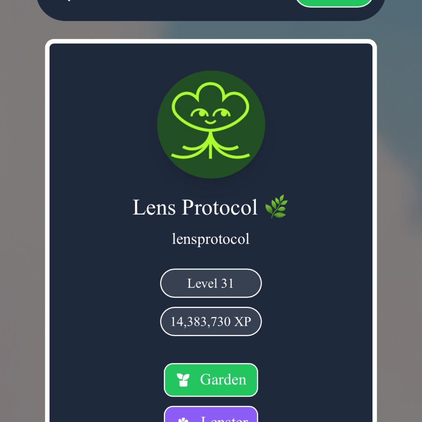 🎉🌿Just minted my Lens Garden NFT! Proud to be part of this innovative project. Join our Discord co…