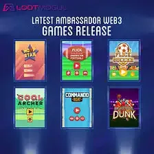 The latest Ambassador Web3 games release

LootMogul recently launched a series of six Web3 games, ta…