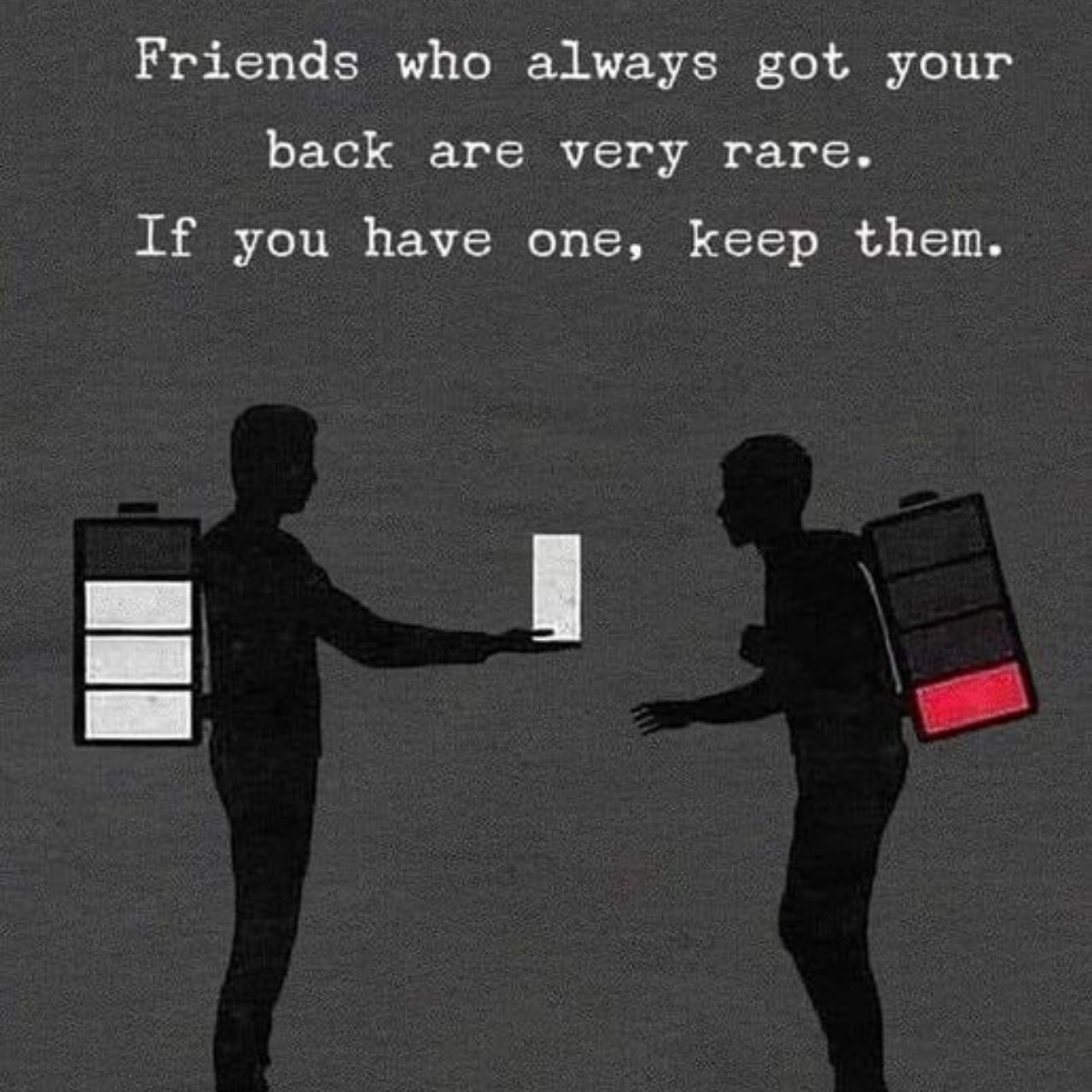 If You Have One, Keep Them.💯