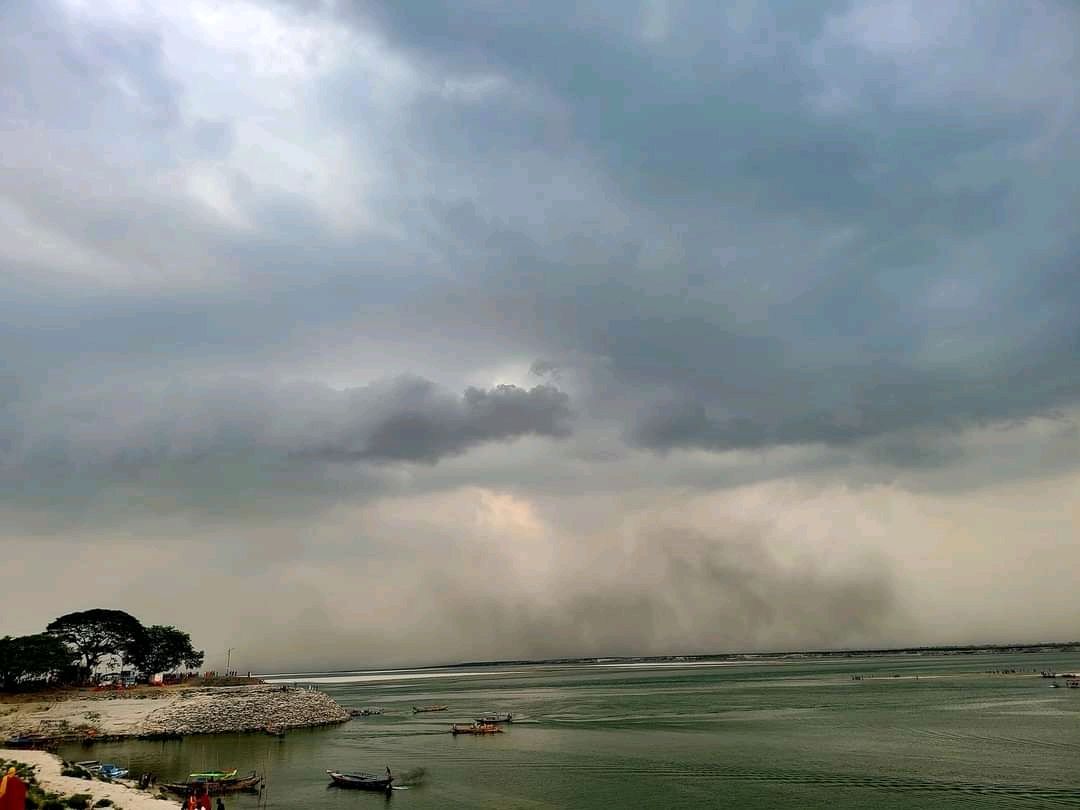 Rajshahi T dam before rain