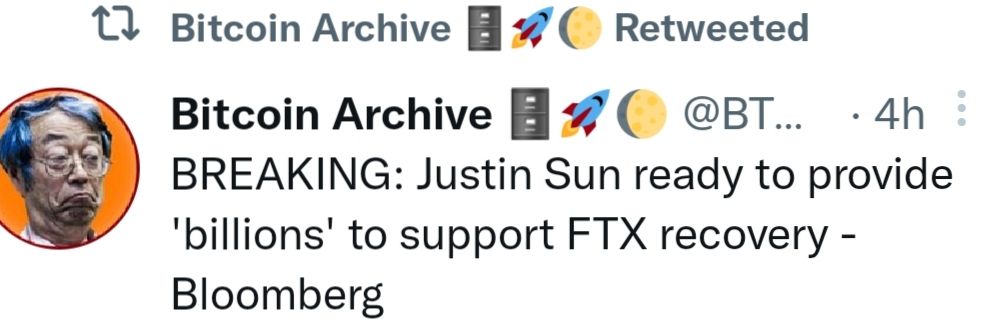 Justin Sun our saviour 🤣🤣🤣🤣