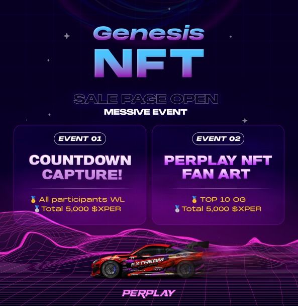 Are you ready to take part in the upcoming Genesis NFT minting launch with Perplay? We're giving you…