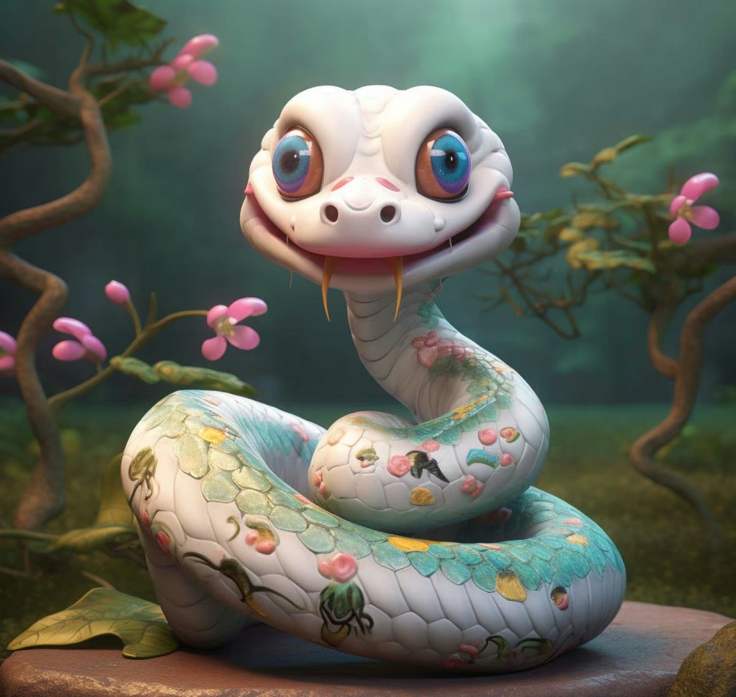 Cute snake