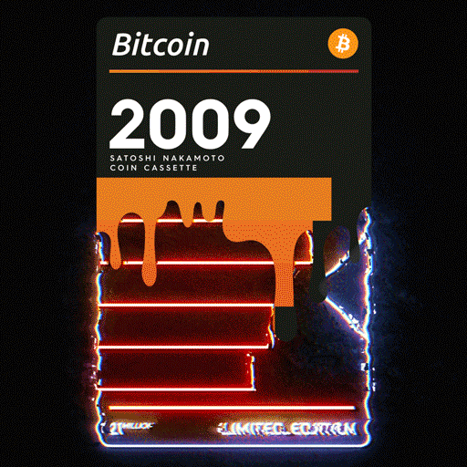 Gm! Bitcoin starting the week strong 💪🏽

Check out this dope limited edition #BTC cassette 🔥