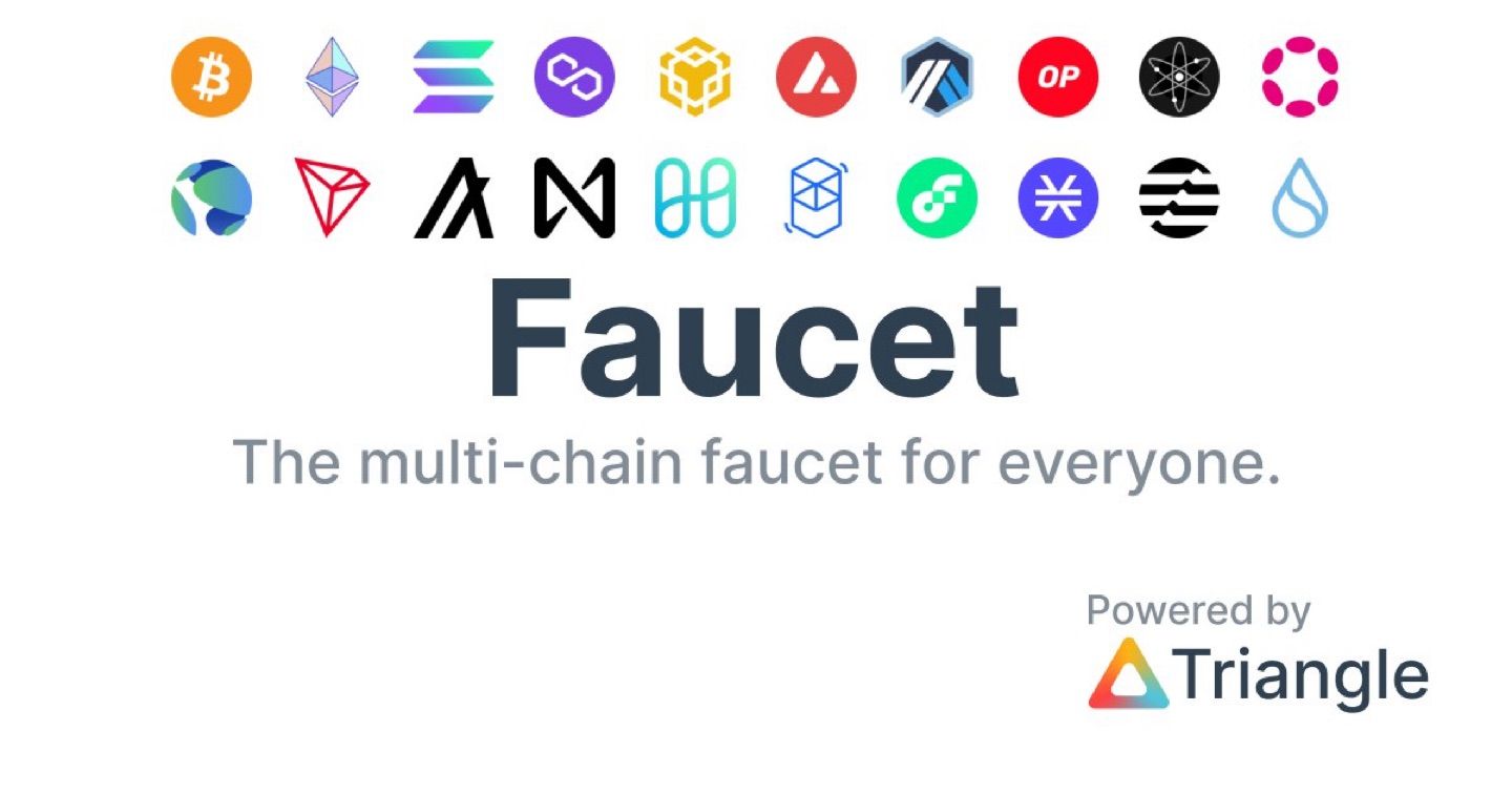 Multi-Chain Faucet🚰💦💦💦 
Better save this link