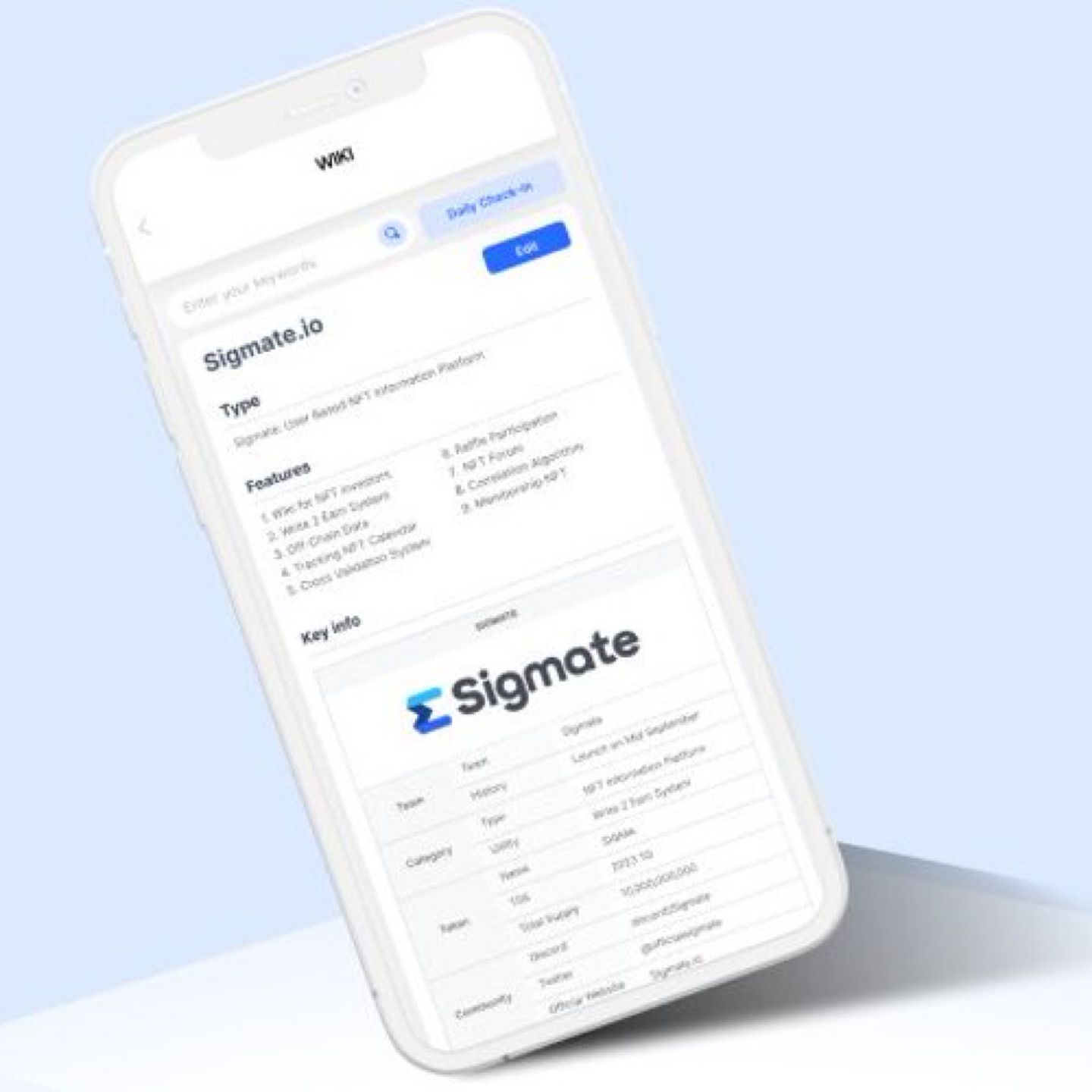 Join Sigmate now to earn airdrops

www.sigmate.io