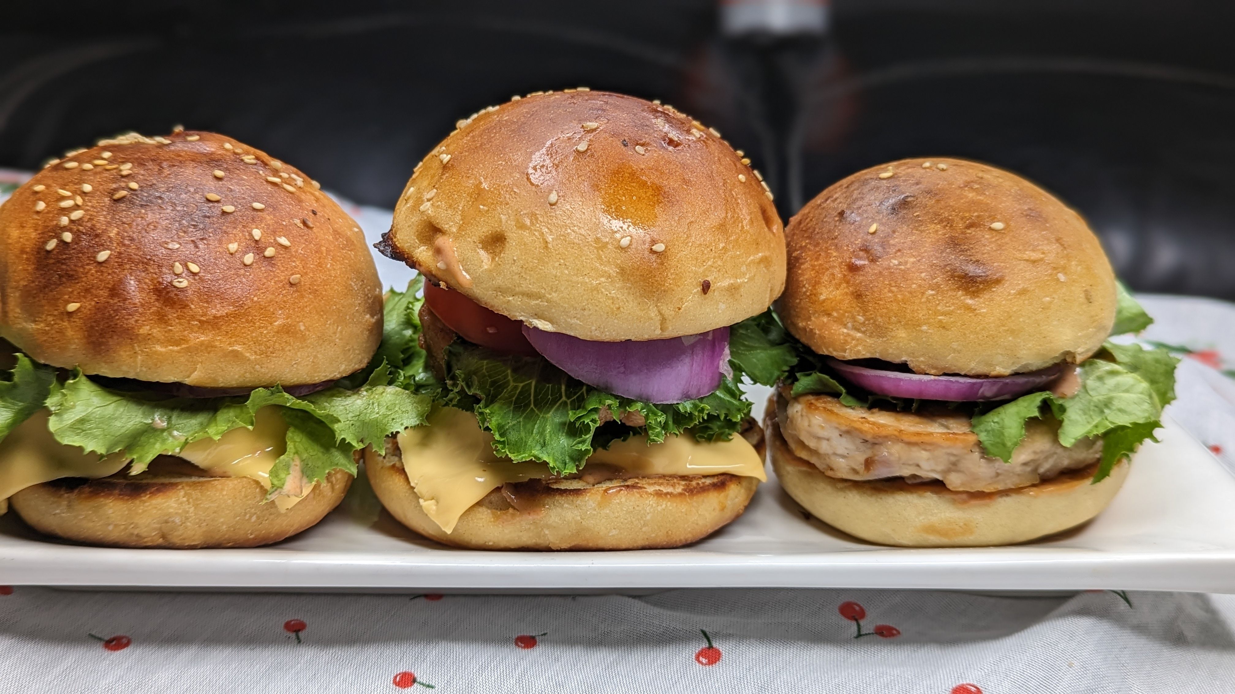 Which is your favorite kind of burger? 
Beef burger, chicken and beef burger or chicken burger?