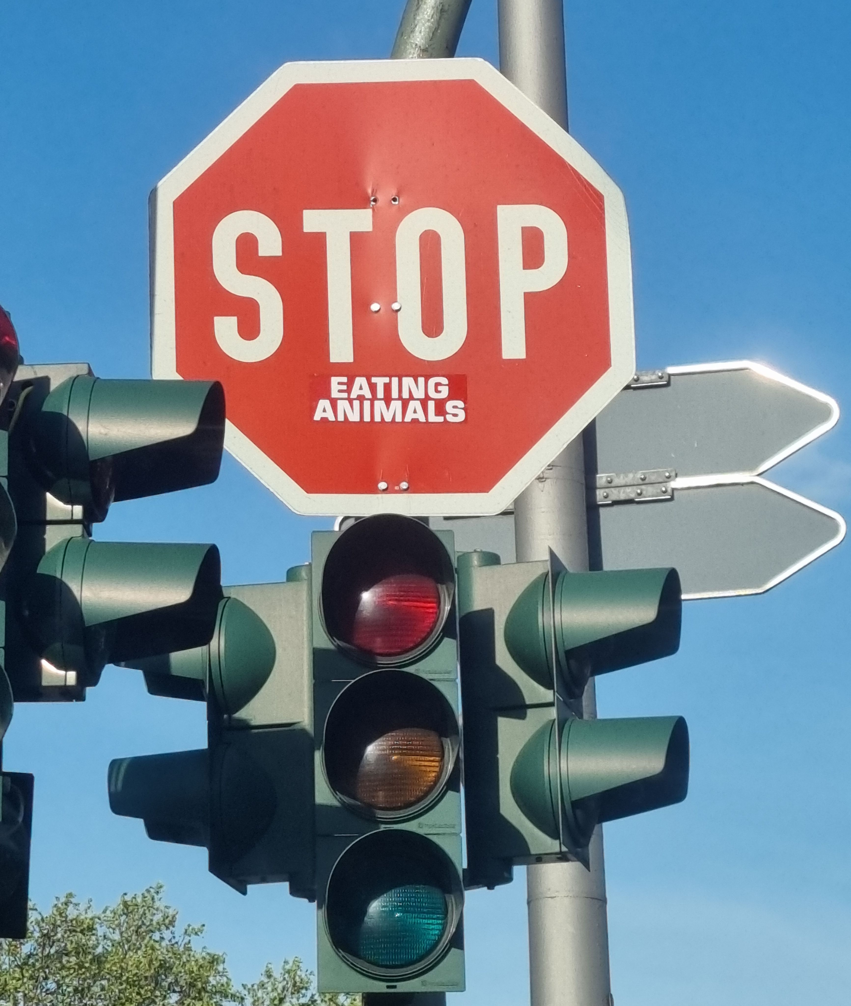 Gm

Spotted this sign out on the roads

Do you eat animals?