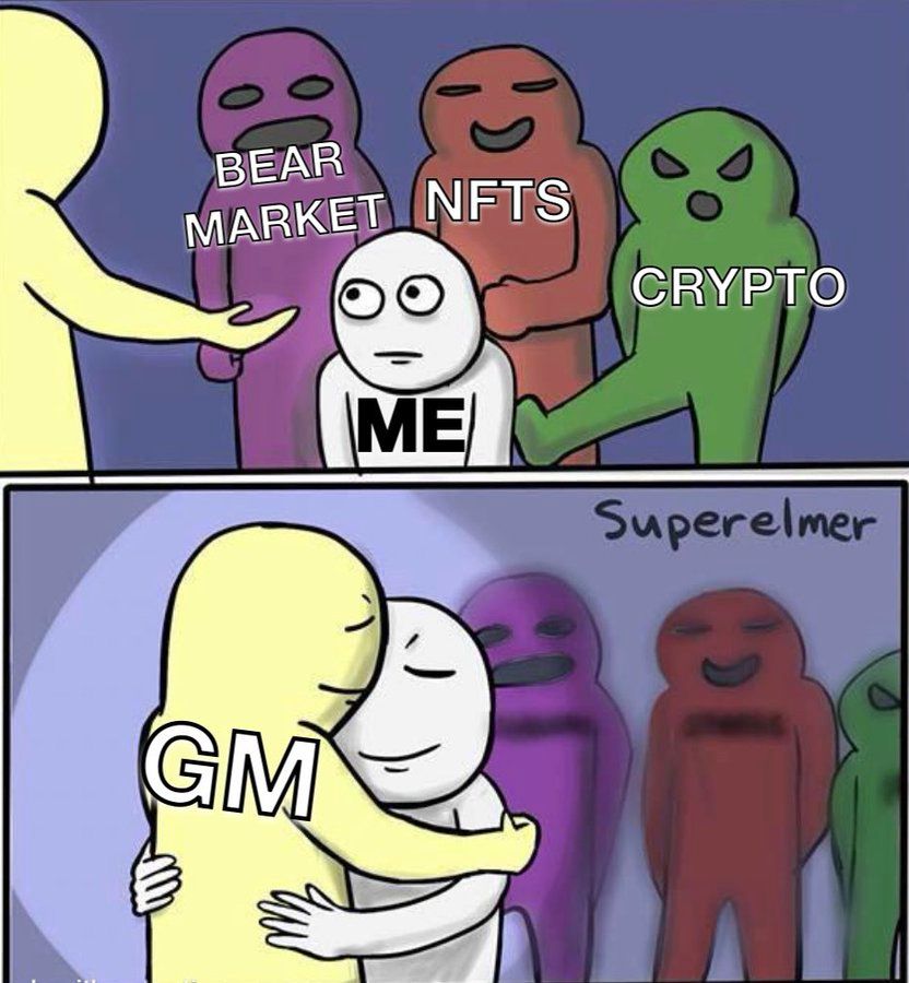 Gm #cryptomeme #goodmorning #tea