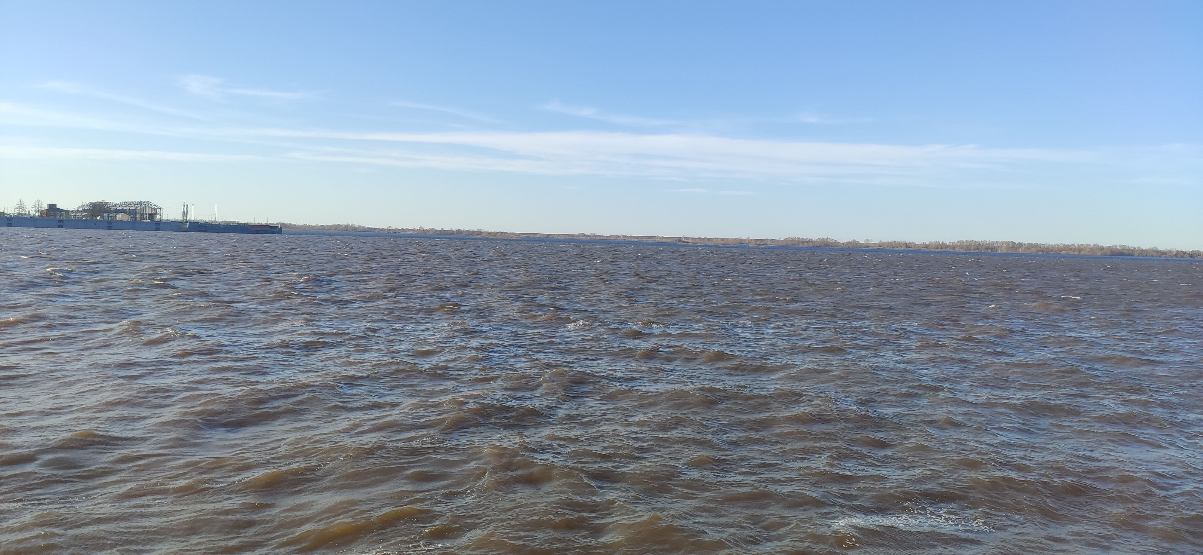 Flood on the river Oka