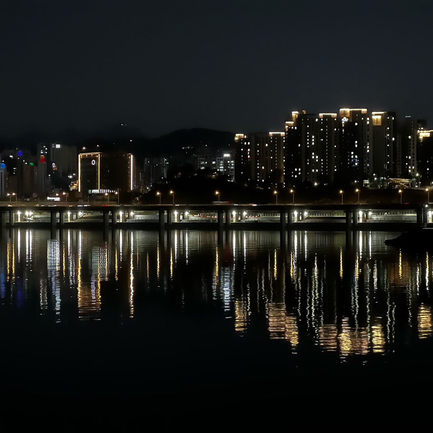 Hangang river in Seoul