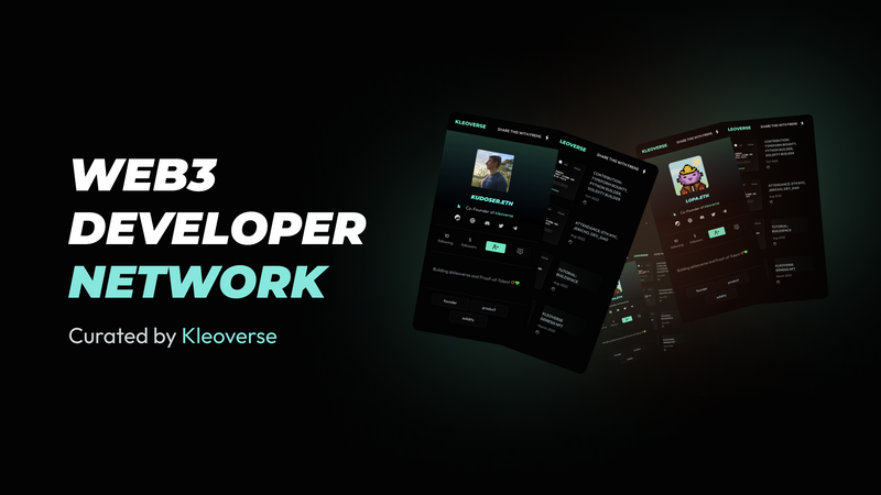 Want to be matched to top-tier developer jobs today?

Web3 Developer Network connects world-class bu…