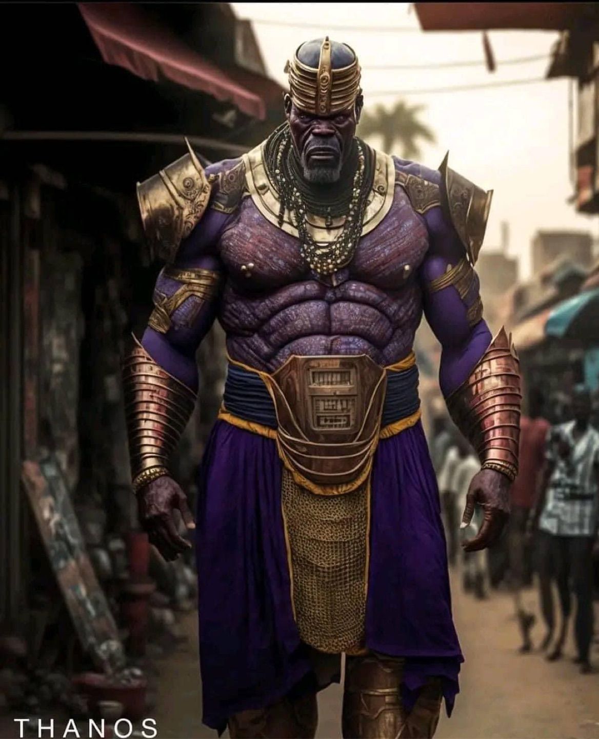 African Thanos 🇨🇫

"The hardest choices require the strongest wills." - Thanos

#nft #Thanos