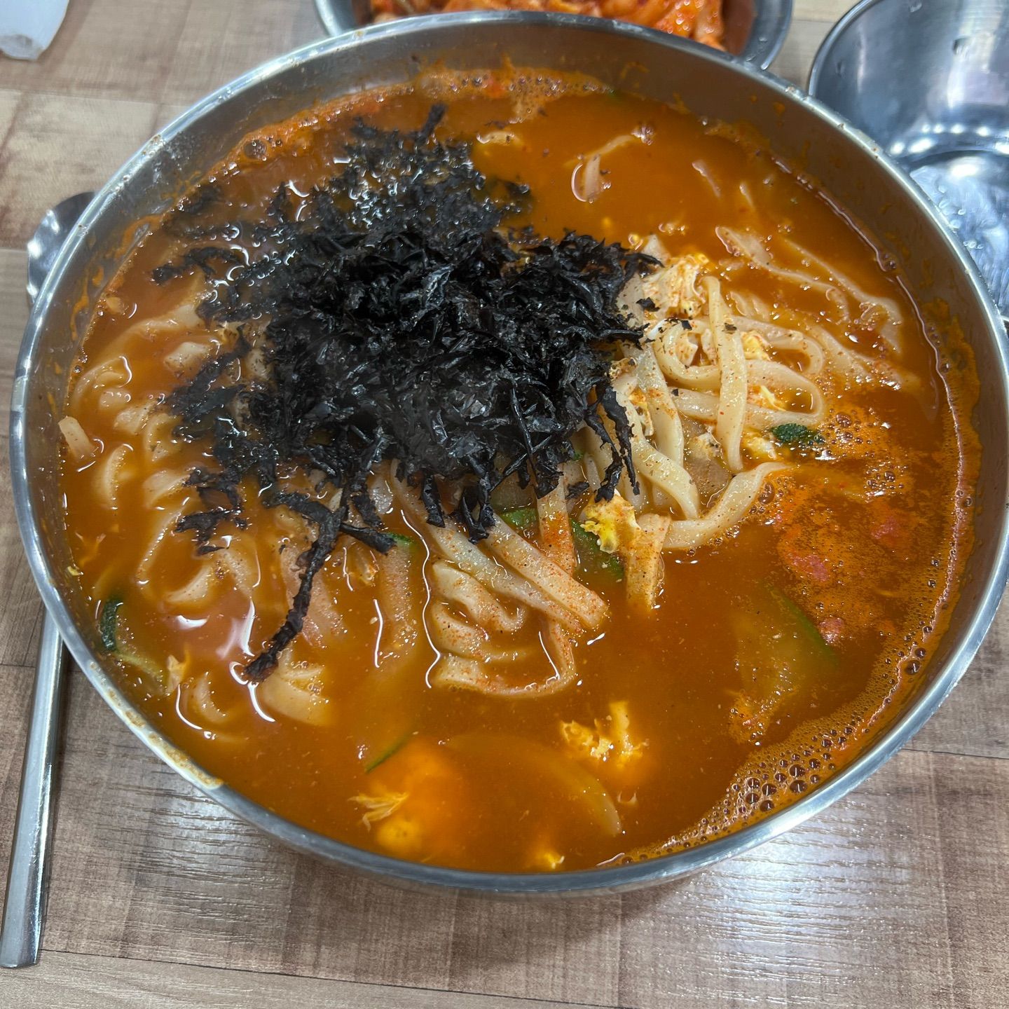 Korean style spicy noodle