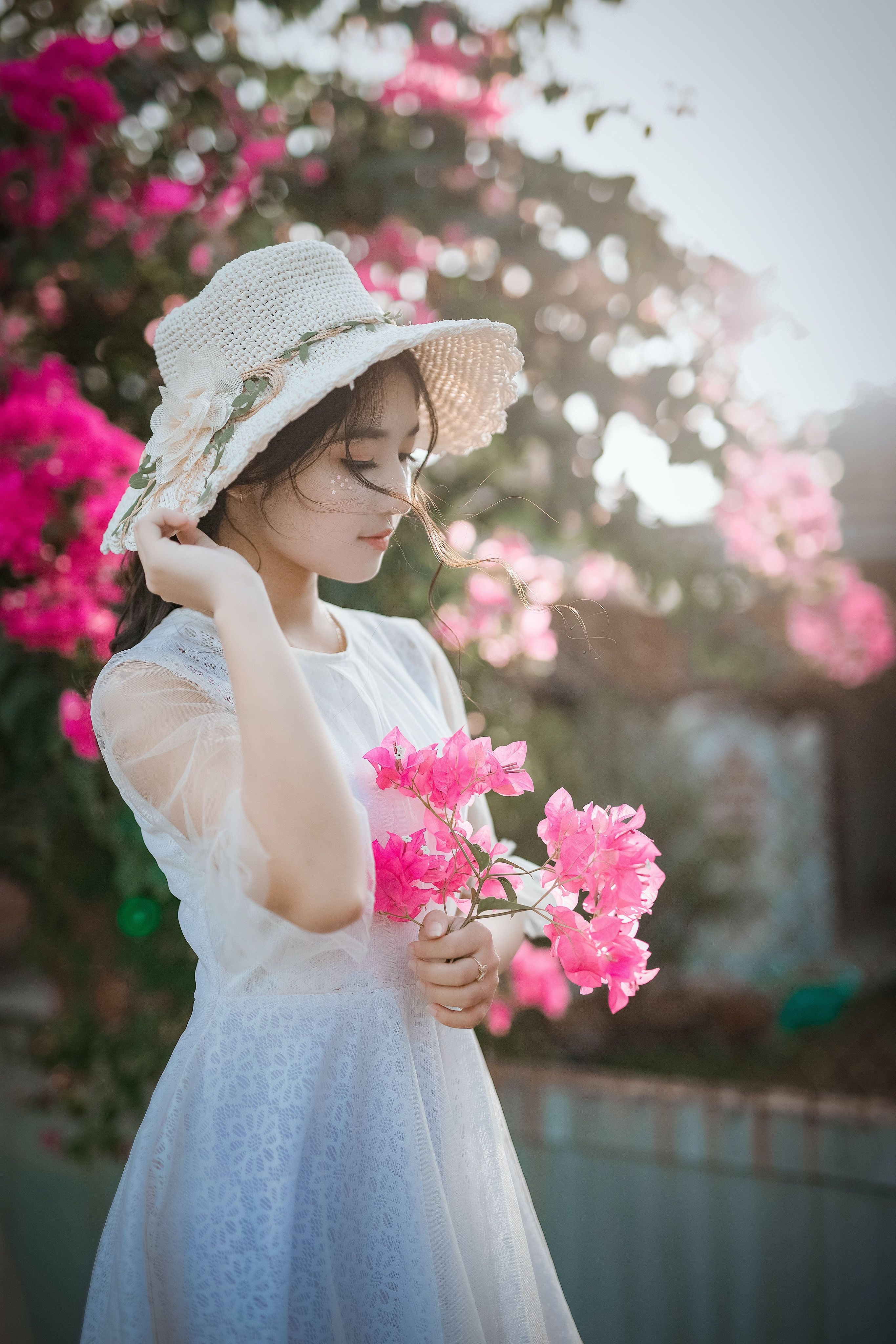 Nature girl photo shoot.