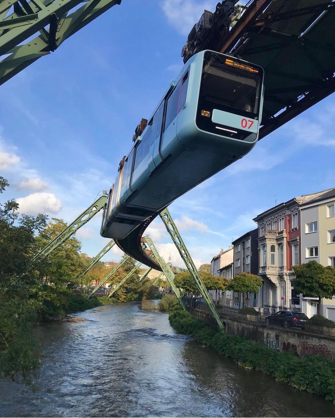 🚈 Suspension MonoRail -📍Wuppertal, Germany