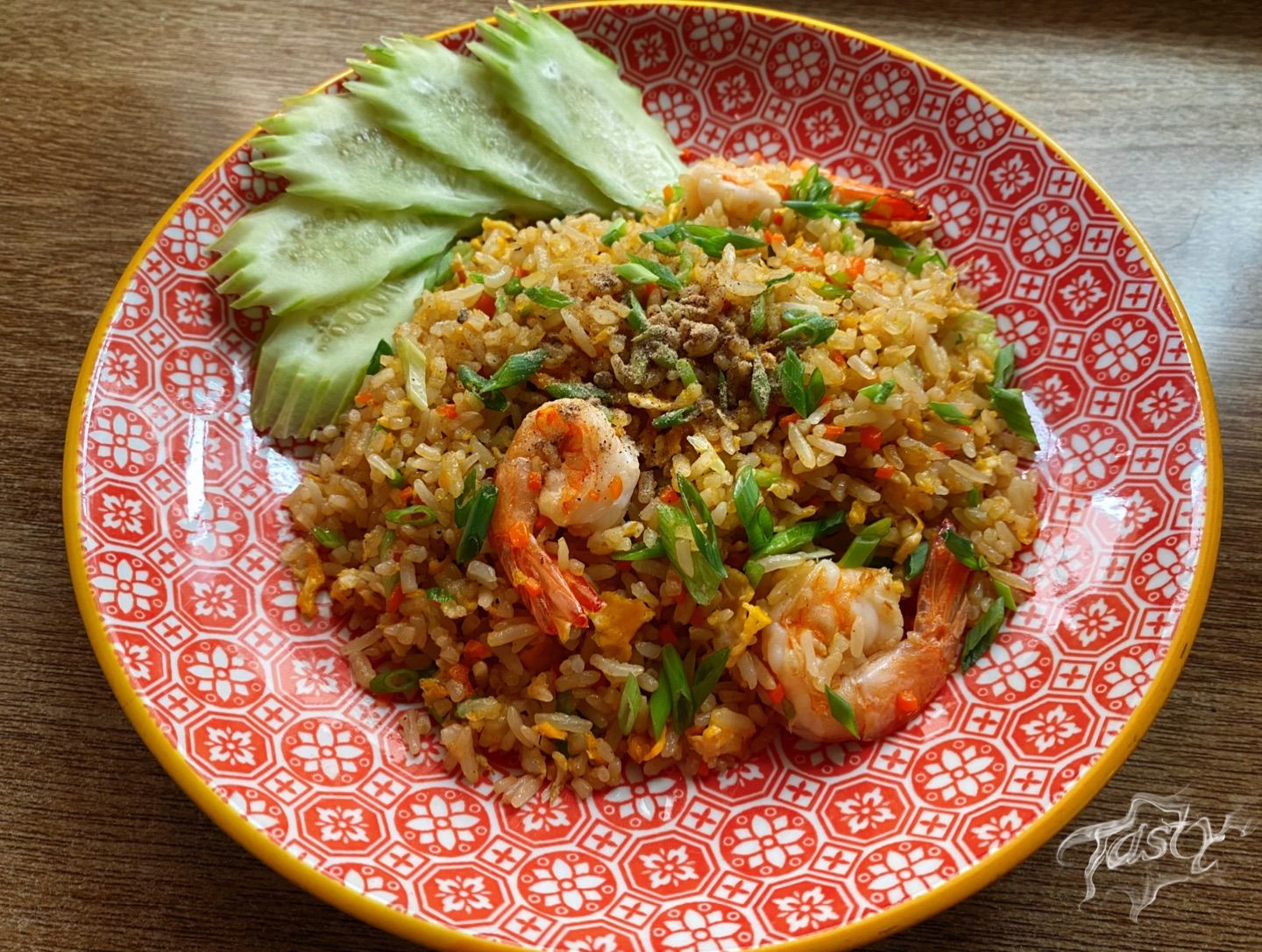 GM Everyone☀️
Today I made shrimp fried rice. (khao pad goong)
I love fried rice very much, how abou…