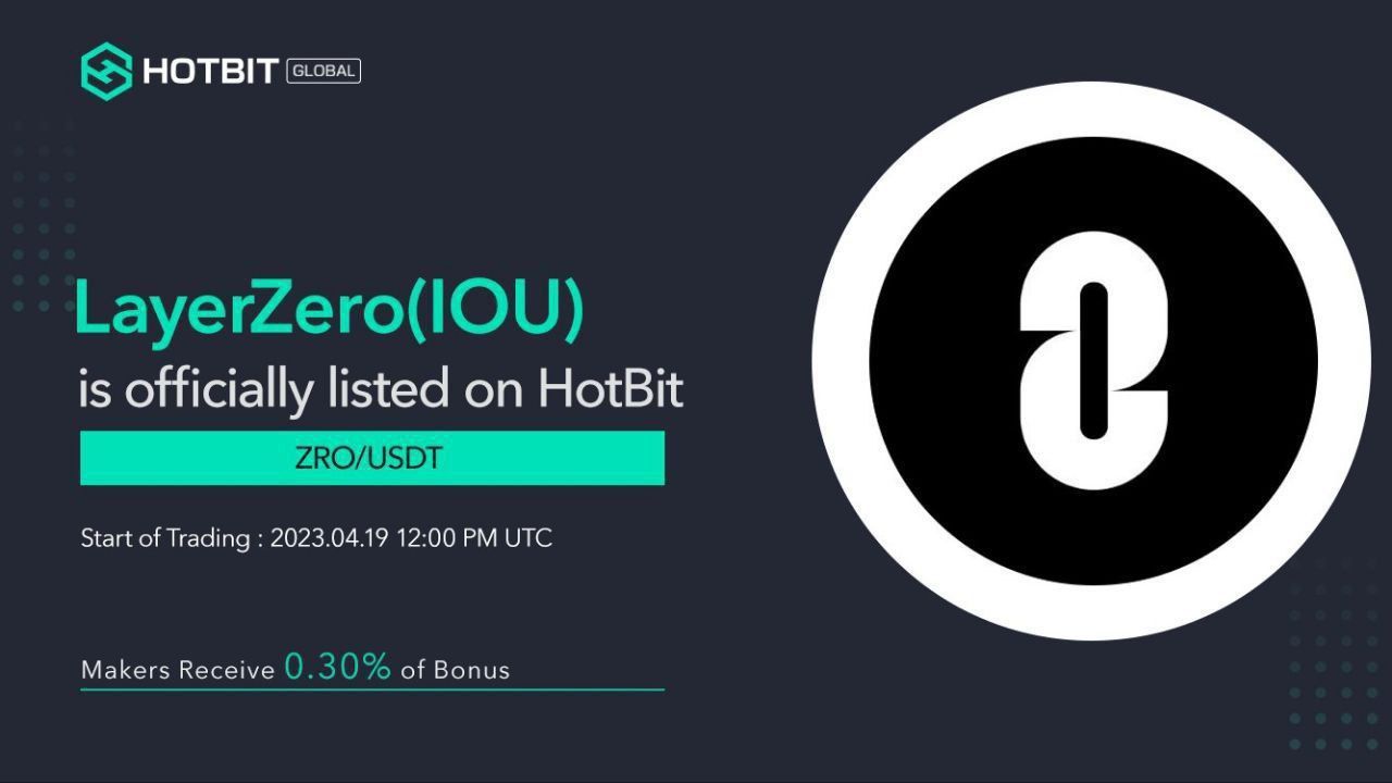 ⭕✨ $ZRO Listed in a Hotbit exchange 💱 

But what are they people who can trade These IOU Tokens ?🧐…