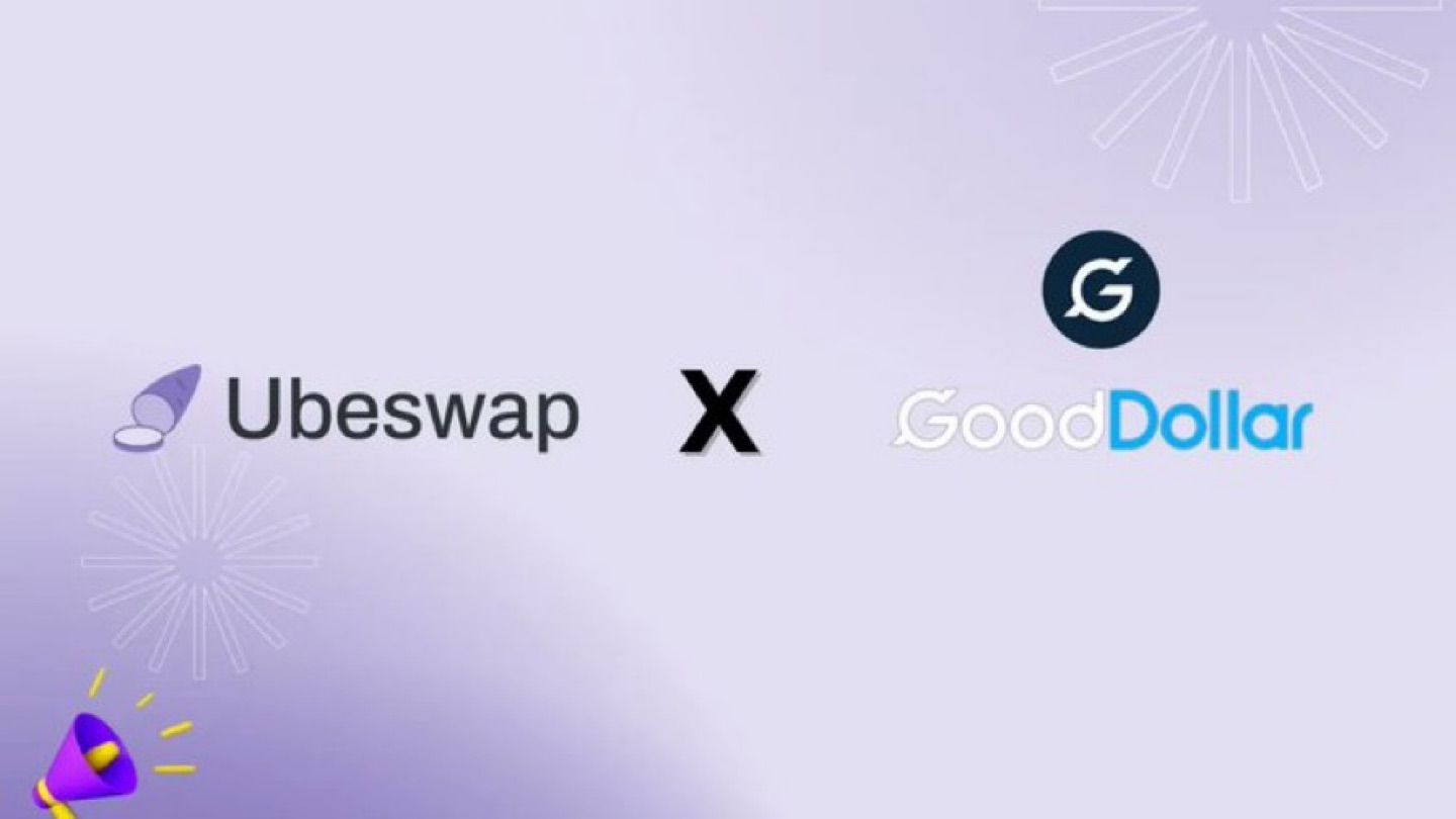 Today is a very exciting day for the @ubeswap and @gooddollarorg community! 🫂

GoodDollar protocol …