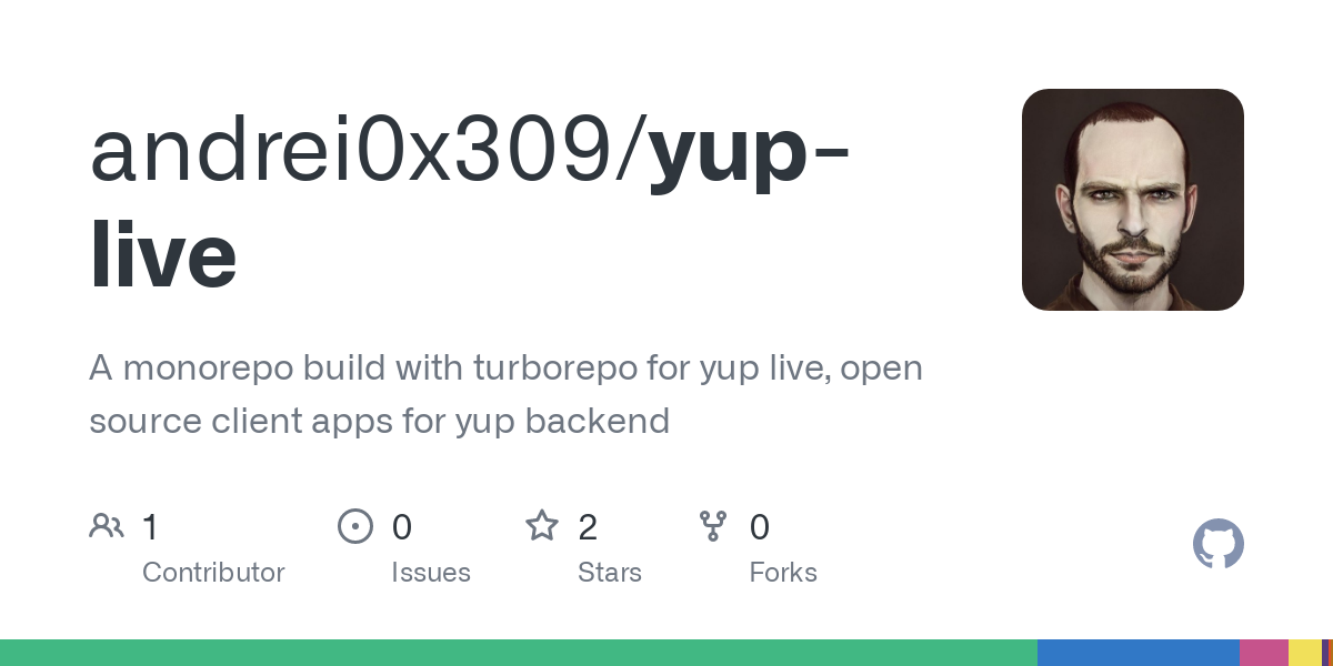 Added new app to yup live monorepo: yup-live-desktop.

Apps are:
yup-live-desktop(web app bundled in…