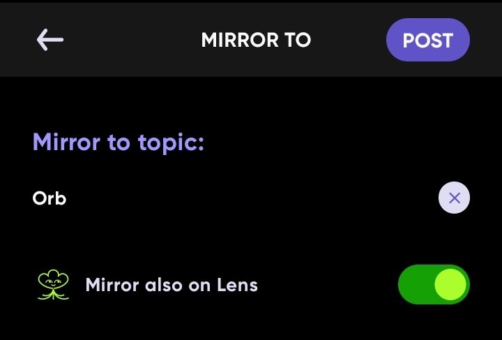 Am I the only one who noticed the smooth running of mirroring on Lens....thanks to the @phaver team …