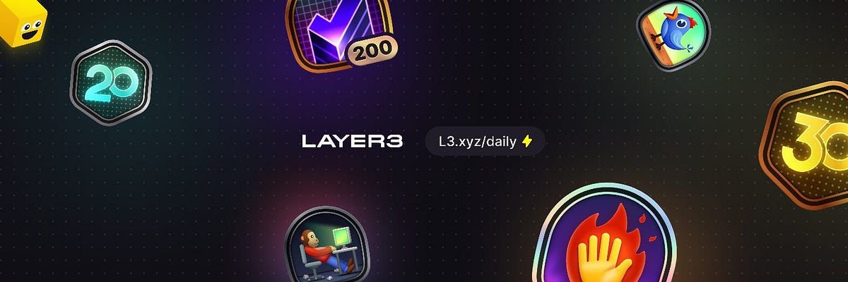 LAYER 3: $L3 airdrop soon?

How to position yourself for possible rewards.

Skip to the last section…