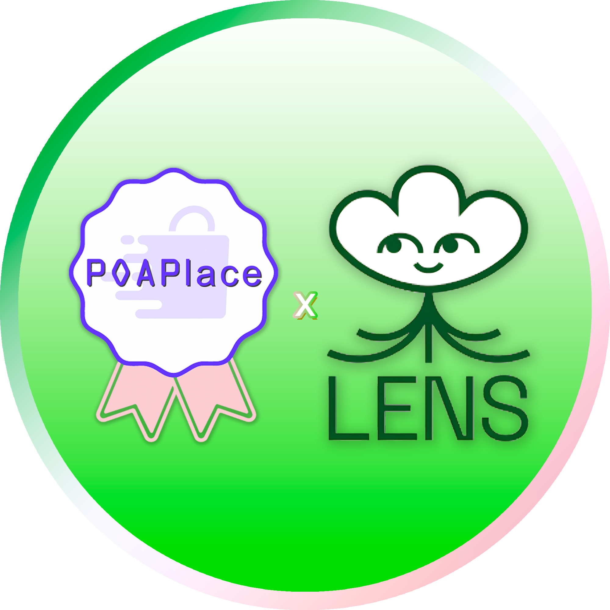 @poaplace.lens x @lensprotocol #POAP for the participants of our very first event on Lens 💜💚