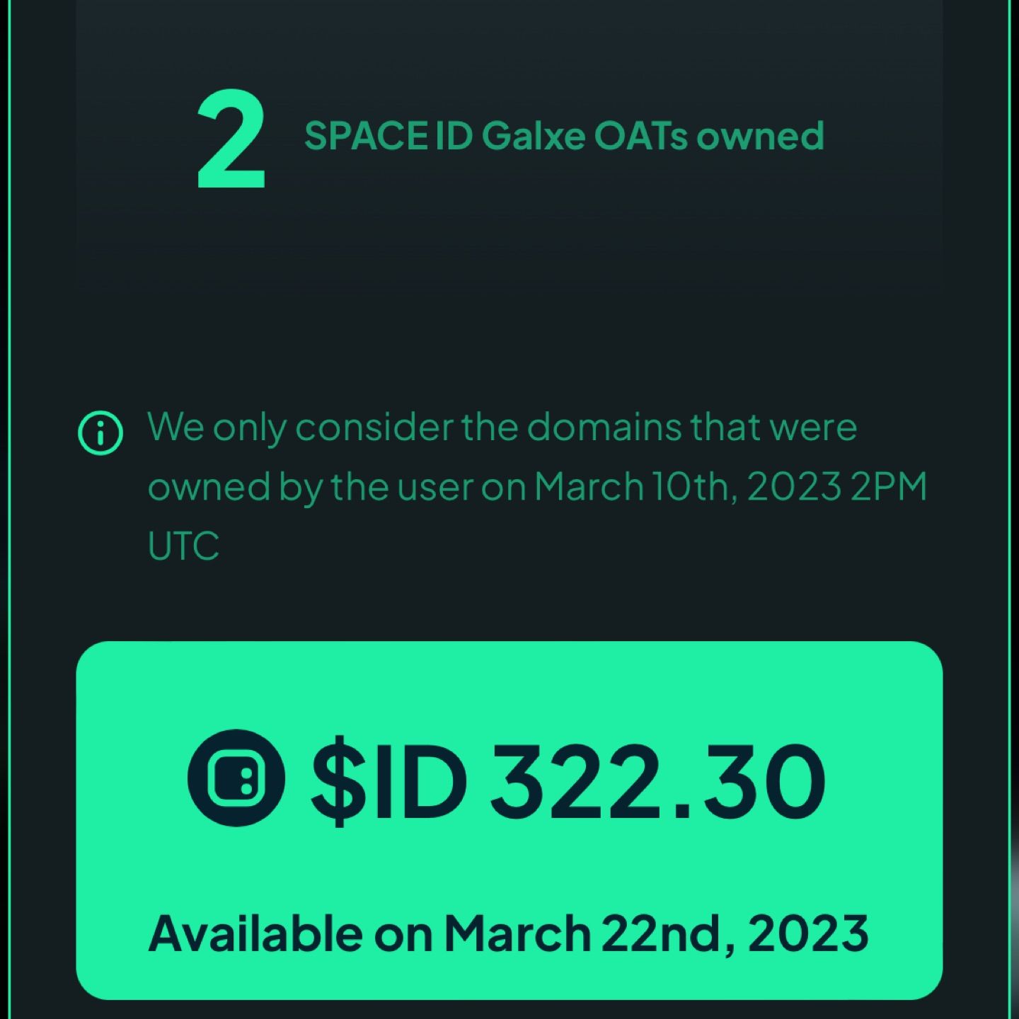 My SpaceID airdrop. Follow me for Detailed instructions retroactive, airdrop in future.