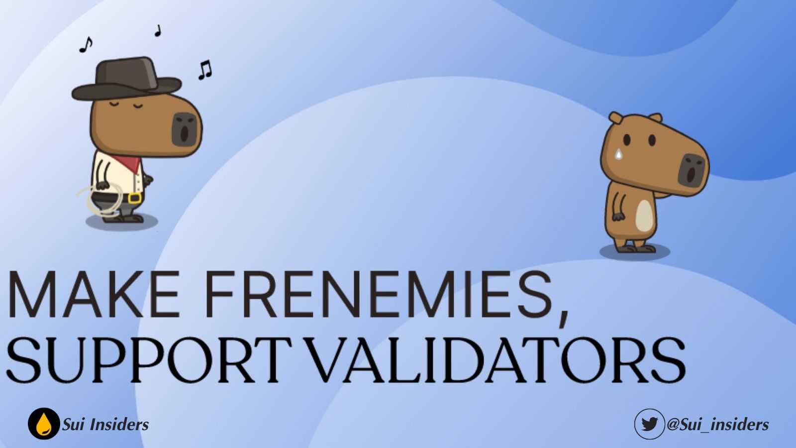 Hey friends, today we'll experience the new game on 
@SuiNetwork - Testnet Wave 2 "Frenemies" test s…