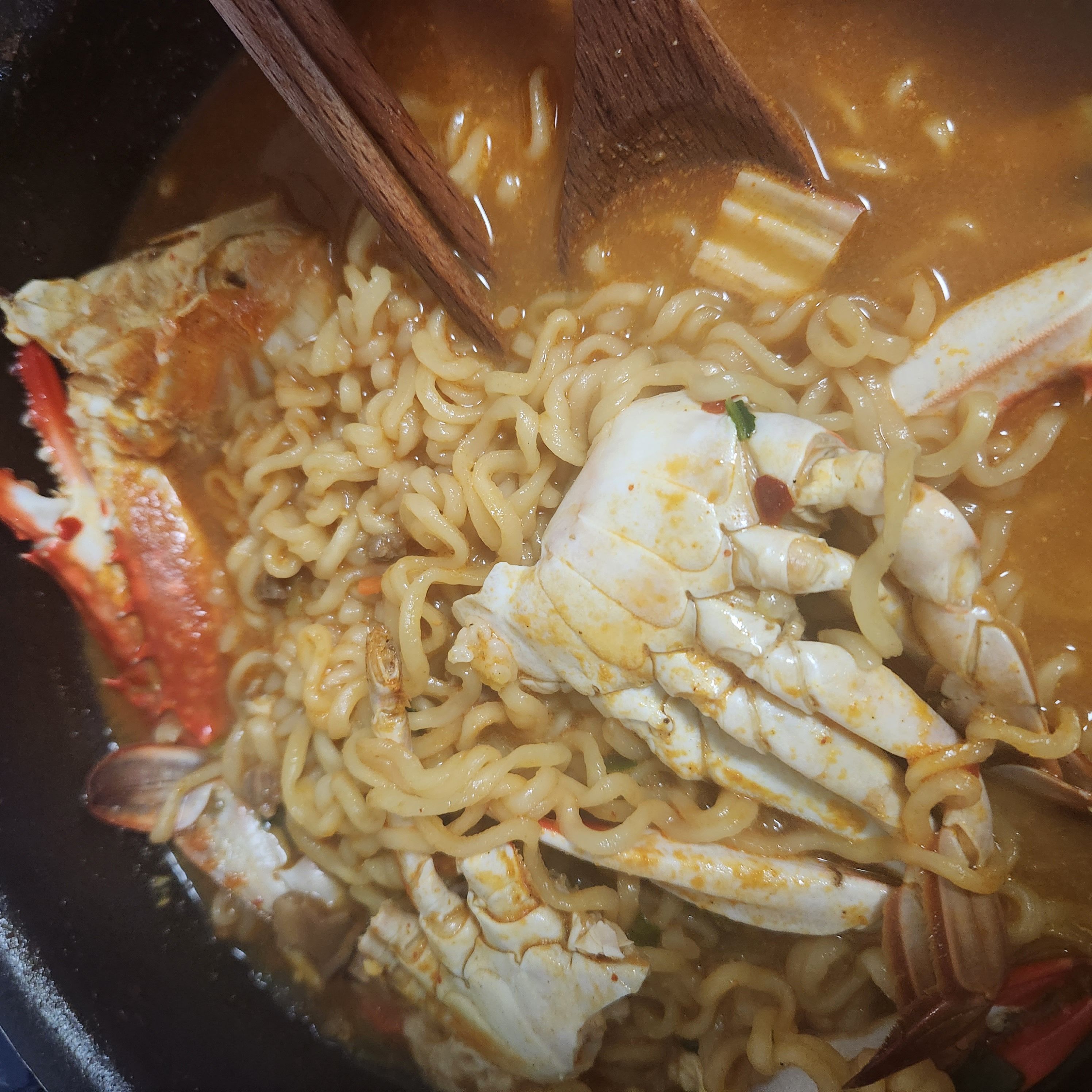 Crab ramen