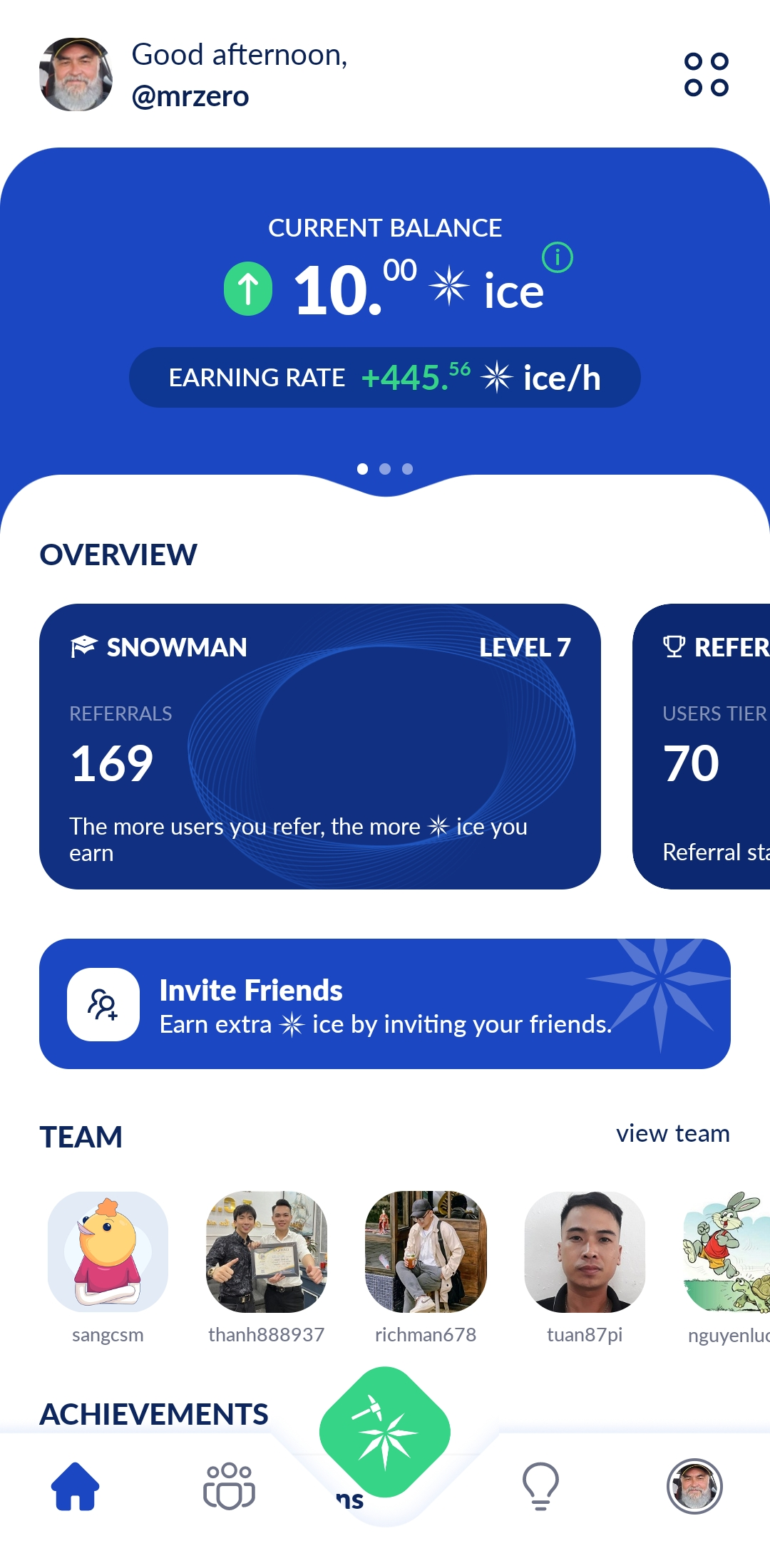 Join ICE with me!
https://ice.io/@mrzero
Invation Code: mrzero