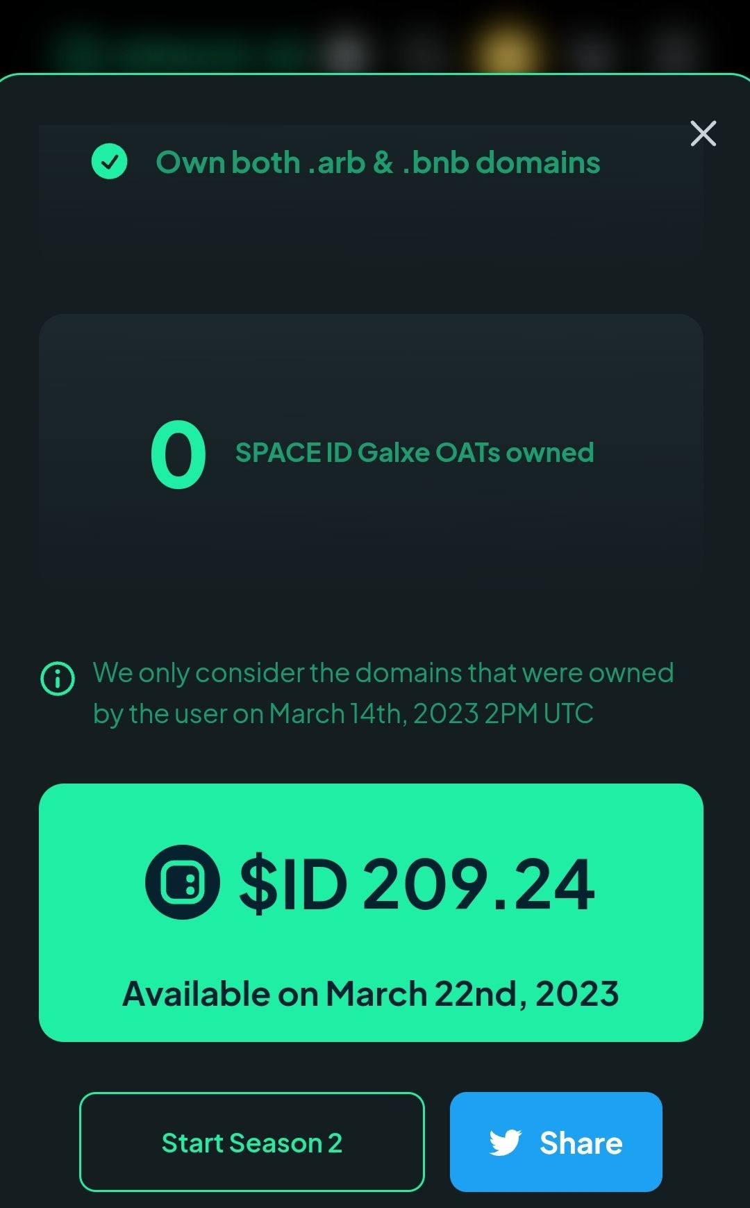 $10-12$ investment 

Received space id airdrop claim on 22 march👍😊