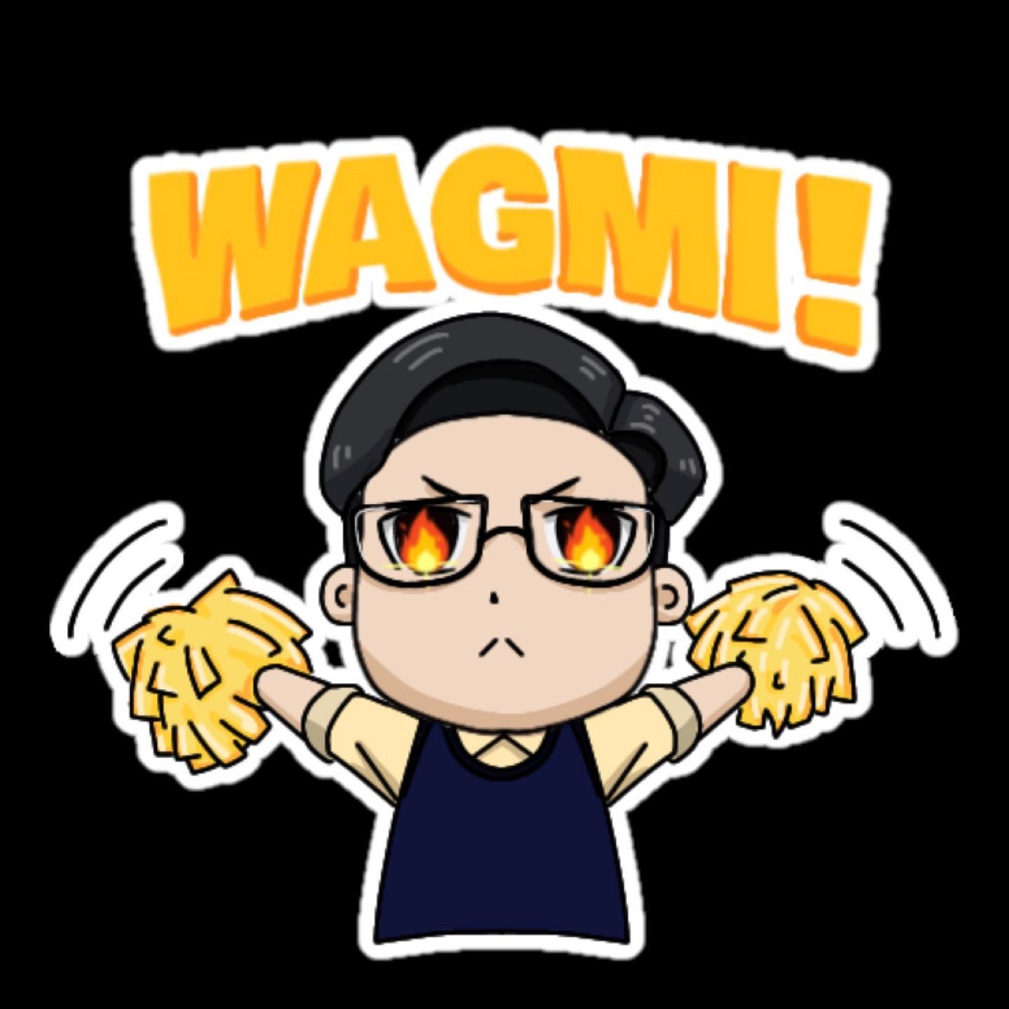 WAGMI! Fun Fact: This is the mascot of a unique project on Polygon. Guess the project name! #polygon